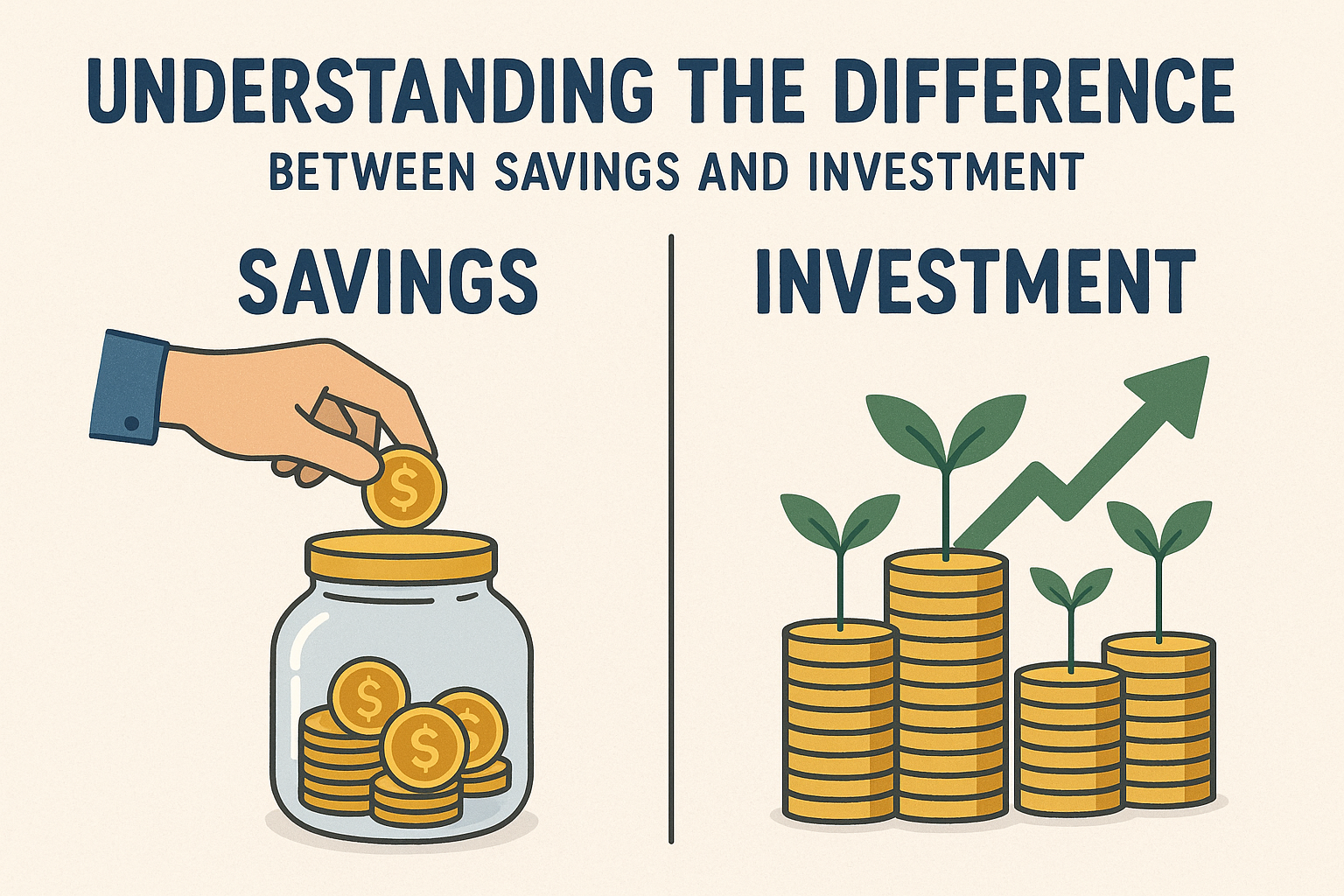 Understanding the Difference Between Savings and Investment